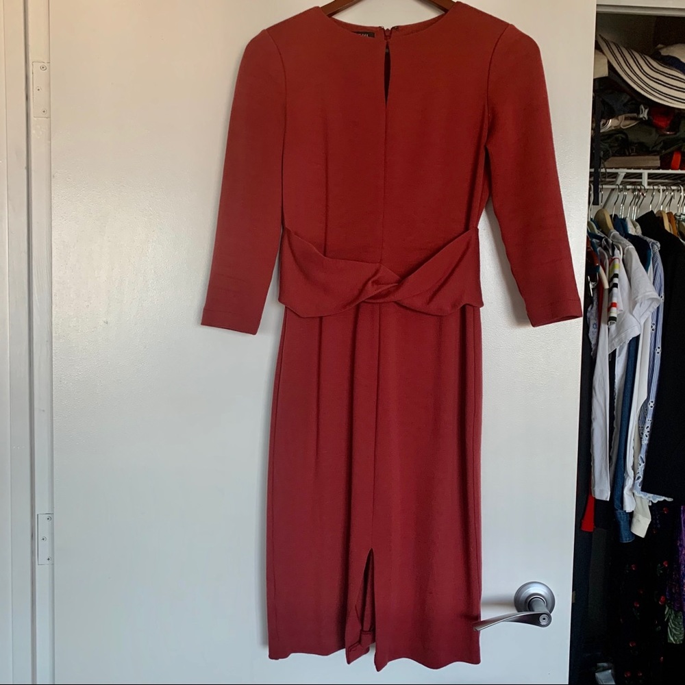 Lafayette 148 100% wool dress size P